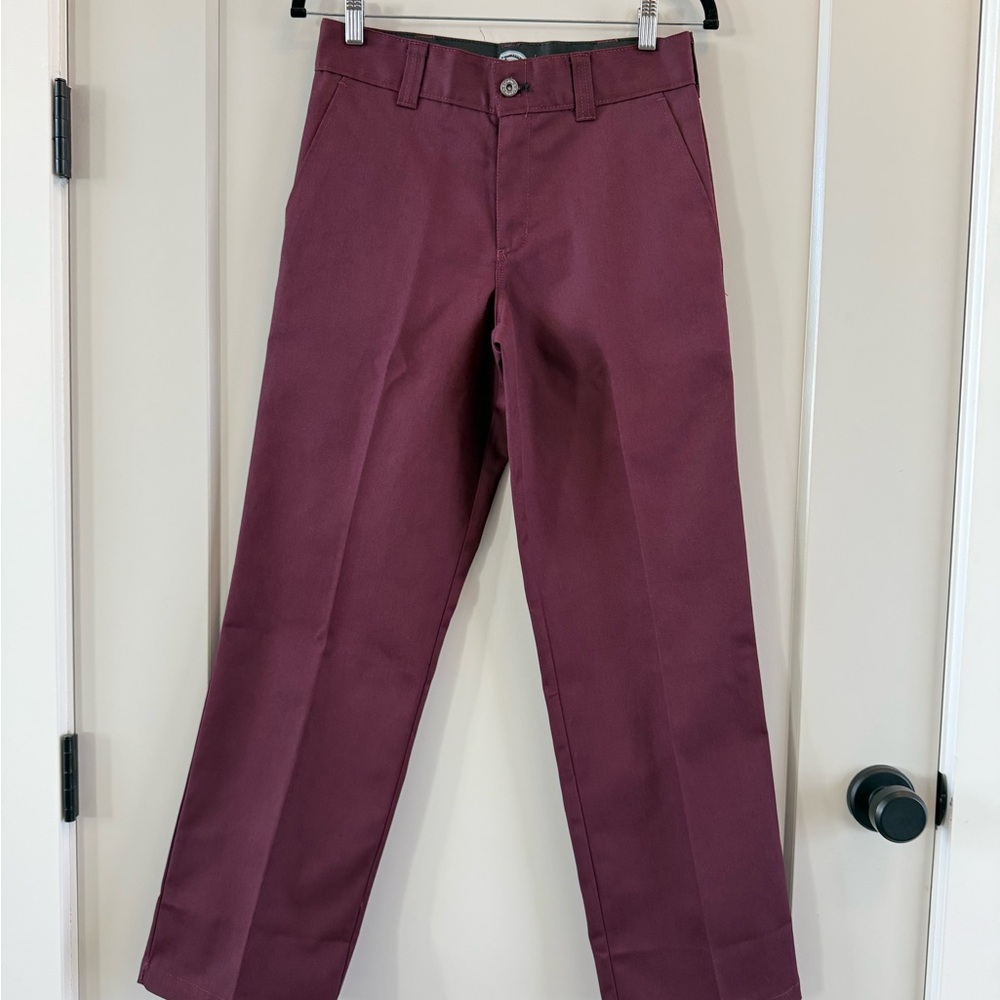 Dickies Men’s Skateboarding Pants in Maroon Size 29/30